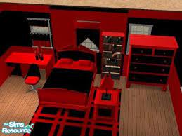 Red and black bedroom furniture. Sapphy75 S Black And Red Bedroom Set