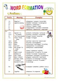 Prefixes And Suffixes Worksheet Free Esl Printable Worksheets Made By Teachers Prefixes And Suffixes Suffixes Worksheets Prefixes