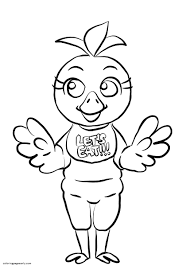 Coloring pages with characters from the famous game five nights at freddy's, created by scott coughton. Fnaf Chica Coloring Pages Five Nights At Freddy S Coloring Pages Coloring Pages For Kids And Adults