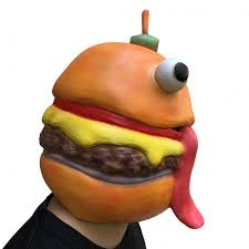 Dial the durr burger number on the big telephone west of fatal. Fortnite Durrr Burger Mask Cosplay Costume Costume Party World