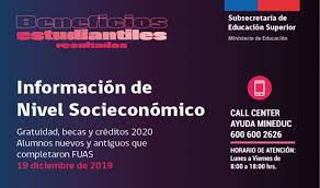 Más de 273 mil jóvenes están preseleccionados para acceder a los distintos beneficios estudiantiles de. Ministerio De Educacion Informa Resultados De Nivel Socioeconomico A Estudiantes Que Postularon A Los Beneficios Estudiantiles 2020 Subsecretaria De Educacion Superior