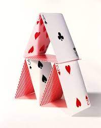 The tower must hold a stuffed animal. 8 Card Towers Ideas Cards Tower Alice In Wonderland