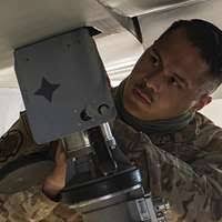 LCpl Elaeio Gomez and Sgt Joseph LeBaron assigned to