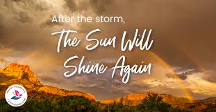 If we want to feel god more, it requires our attention and effort. After The Storm The Sun Will Shine Again Prayer Possibilities