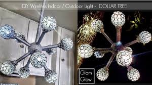 Diy Dollar Tree Wireless Led Light Home Decor Glam Lamp Dollar Tree Diy Diy Dollar Tree Decor Dollar Store Decor