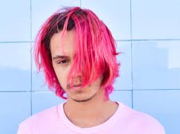 Bleached men's hair colors react well to purple toning shampoos as it works as a preventative measure against the hair turning a yellow/ orange tone. Moglich Rakete Kitt Red Hair Dye Men Schoggiquer Ch