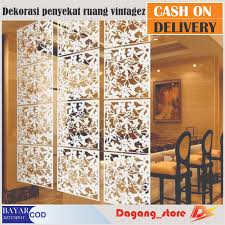Term to order model partisi ruangan lipat minimalis ukir pembayaran kekurangan 50% di bayar setelah barang pesananya sudah jadi dan siap kirim. Jual Partisi Penyekat Ruangan Minimalis Terbaru Lazada Co Id
