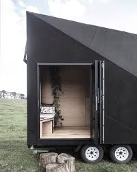 Studio Edwards Designs Base Cabin As Minimal House On Wheels In 2020 House On Wheels Minimal Home Micro House