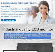 23.6 Inch 1920*1080 HDMI VGA AV BNC Resistive Touch Screen ...