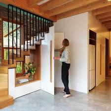 The building is a stately house built in the xviii century. Renovated Terrace House Has See Through Stair Of The Week Home Stairs Design Stairs Design Staircase Design