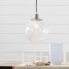 Globe Pendant Clear Glass Globe Pendant Pendent Lighting Globe Pendant Light