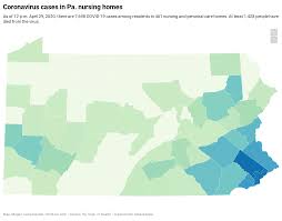 mapping 7,698 resident cases in pa