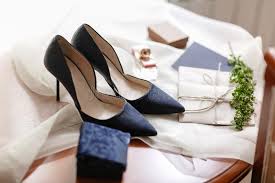 Derby texto bleu en cuir imprimé. 205 Chaussures Bleues De Mariage Photos Libres De Droits Et Gratuites De Dreamstime