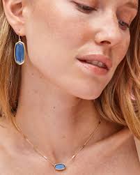 Kendra Scott Elisa Silver Pendant Necklace In Light Sales