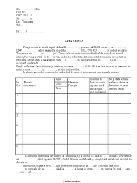 Model de adeverinta de vechime in munca ce poate fi depusa la itm dolj, craiova pentru a sti ce vechime de munca aveti. Adeverinta Vechime Model