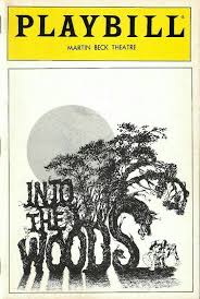 Theatre Programme For The Premiere Broadway Production Of The Stephen Sondheim James Lapine Musical And A I D S Par Playbill Joanna Gleason Bernadette Peters