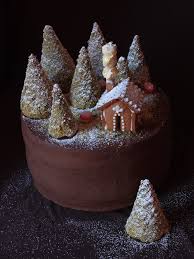Ja, ich weiß, dass die birne kein apfel ist. Birne Helene Torte Mit Winterlandschaft La Crema Adventskalender La Crema