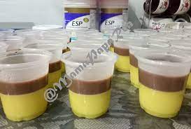2 biji kuning telur 1 sdb tepung custard 1 sdb tepung jagung 1 sdb tepung gandum 3 sdb gula castor. Cara Buat Dadih Berlapis Simple Dan Sedap Paparea Mamapaparea Lifestyle Healthy Beauty
