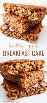 Healthy Breakfast Oatmeal Apple Cake Flourless Her Highness Hungry Me Recipe Apple Cake Recipe Easy Breakfast Bars Recipe Apple Breakfast Recipes