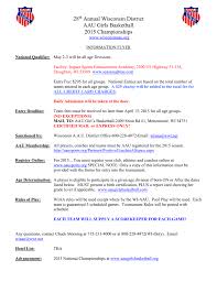 During its early years, the aau served as a leader in international sport representing the u.s. 23rd Annual Wisconsin District Aau Girls Basketball