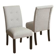 4 Button Tufted Parson Chair Set Of 2 Homepop Parsons Dining Chairs Tufted Dining Chairs Dining Chairs