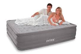 Intex Ultra Plush Queen Airbed Kit Review The Sleep Judge Air Bed Air Mattress Camping Air Mattress