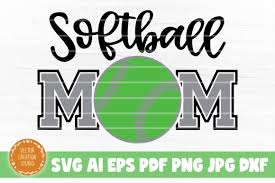 Download Softball Mom Svg Cut File Graphic By Vectorcreationstudio Creative Fabrica SVG Cut Files