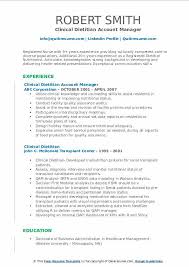 Entry level dietitian cover letter example. Clinical Dietitian Resume Samples Qwikresume