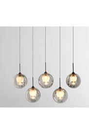 Viluxy vintage glass pendant light, single light metal cage hanging pendant lighting, black with clear seeded glass shade classic for farmhouse, entryway, dining room, kitchen island, foyer. Masako Led Glass Diner Pendant Smoked And Frosted Glass Pendant Lighting Bedroom Bathroom Pendant Lighting Glass Pendant Lights Uk