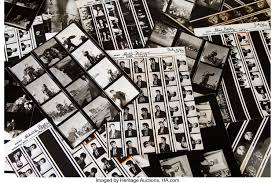 The bottom has contact paper that looks like it was from that era. An Elvis Presley Group Of Rare Black And White Contact Sheets Lot 46190 Heritage Auctions
