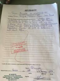 Use our affidavits to swear to the truthfulness of a statement or fact. Grace Mugabe Affidavits On Use Of Cars By Son Bulawayo24 News