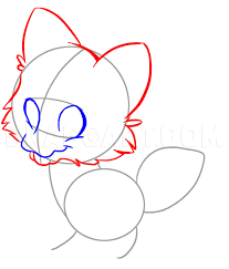 Mark the front of the muzzle. How To Draw A Cute Wolf Step By Step Drawing Guide By Dawn Dragoart Com
