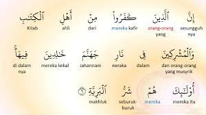 We did not find results for: Qurvid 098 Al Bayyinah Saad Al Ghomidi Al Quran Terjemah Perkata Youtube
