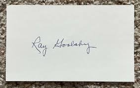 Ray Goolsby signed card