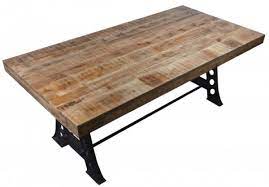 By matthew burak, founder, tablelegs.com dining tables are humble, hardworking home furnishings. Casa Padrino Industrial Design Dining Table Natural Black 200 X 100 X H 77 Cm Solid Wood Kitchen Table In Industrial Design Dining Room Furniture