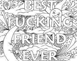 Browse Unique Items From Theartfulmaker On Etsy A Global Marketplace Of Handmade Vintage And Words Coloring Book Love Coloring Pages Cuss Words Coloring Book