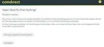 Iban für ein konto von comdirect bank quickborn benötigt? Depotubertrag Von Trade Republic Zur Comdirect
