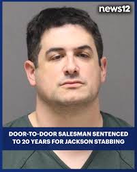 MAN SENTENCED: Michael Tsamas, a door-to-door salesman working for a  company hired by Verizon, was sentenced to 20 years in prison for fatally  stabbing a man in Jackson two years ago, according