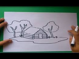 Como Dibujar Una Cabana Paso A Paso How To Draw A Cabin Youtube A todos los ninos les encanta dibujar, pero no todos nacen con el virtuosismo de gauguin o rembrandt. como dibujar una cabana paso a paso