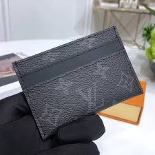 Louis Vuitton Porte Cartes Double Card Holder Monogram Eclipse Canvas M62170 Shoulder Bag Small Leather Goods Louis Vuitton