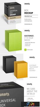A list of free box mockups to use in your packaging designs. Box Mockup 45x60x45 Mm 3394990 Freepsdvn