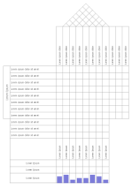 qfd matrix template qfd diagram template quality