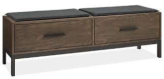 Alden Wood Bench Modern Benches Stools Modern Bedroom Furniture Room Board Modern Bench Wood Storage Bench Wood Storage