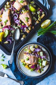 How to pan fry salmon from frozen. Frozen Salmon And Potato Traybake Feed 4 For A Fiver Properfoodie