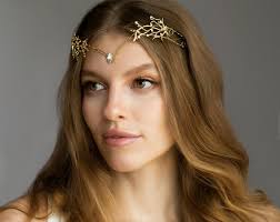 Fascia per capelli con stella celeste aureola Tiara, copricapo da sposa  celeste, corona nuziale Galaxy, fascia per capelli con stella nuziale oro  argento. RIDOTTO