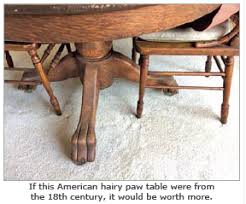 Calerton round dining table by lexington. Hairy Paw Furniture Clawed Its Way Into The American Market Elizabeth Appraisals