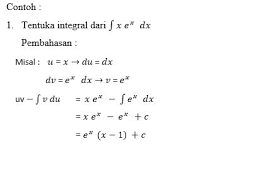 Untuk menyelesaikan integral parsial terhadap fungsi aljabar dapat dilakukan berdasarkan formula, tabulasi, ataupun dengan konsep dasar turunan, dan integral. Cara Menciptakan Suasana Nyaman Di Dalam Kelas Saat Materi Integral Parsial Kompasiana Com