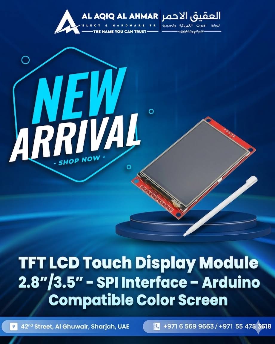 TFT LCD Touch Display Module 2.8"/3.5"- Arduino Compatible product image