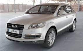 Audi Q7 2007 3d Model Flatpyramid Audi Q7 Audi 3d Model