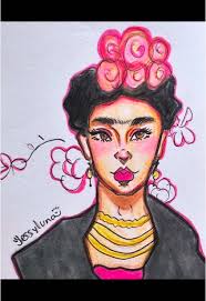 Frida 💐#drawing
